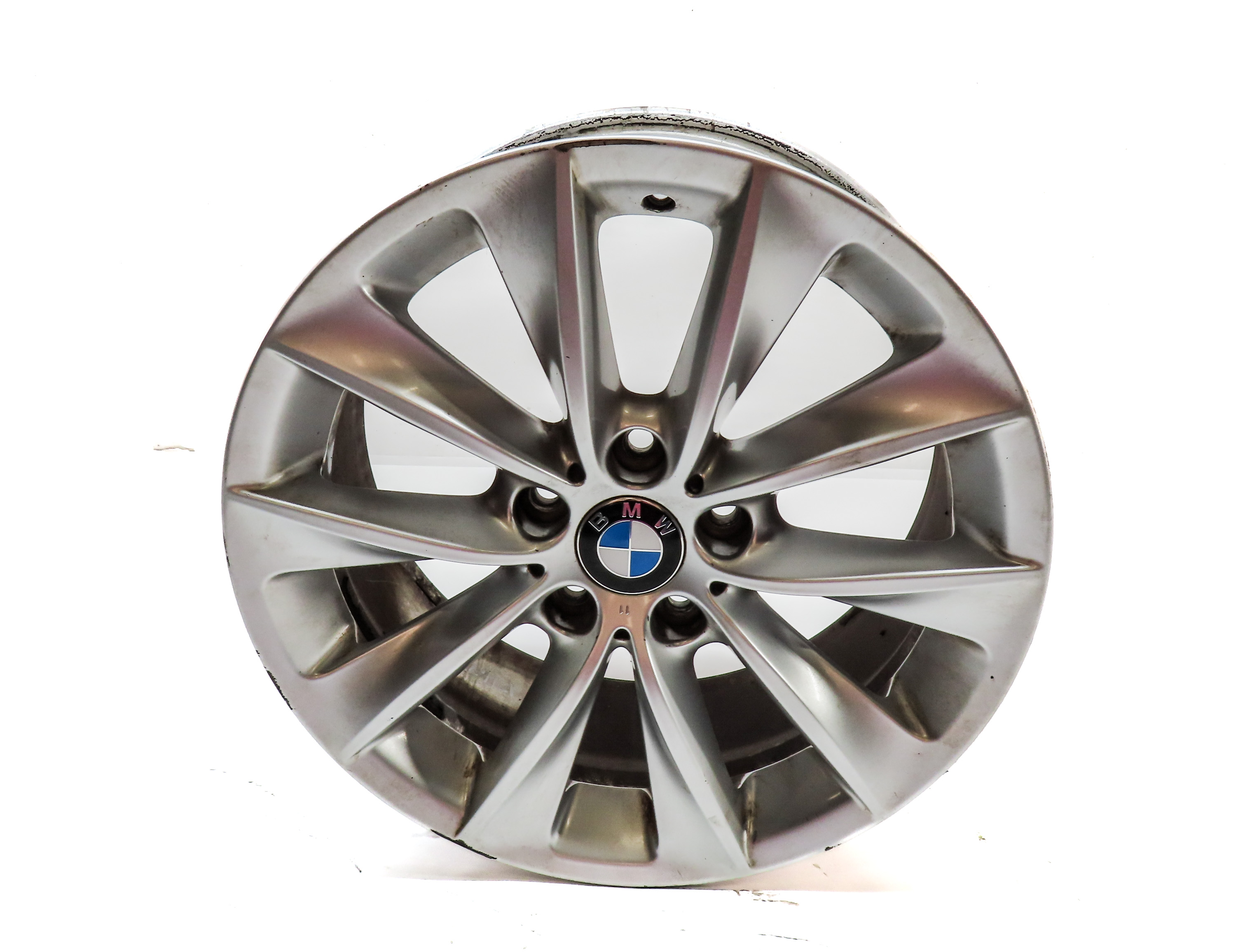 2011-2018 BMW X3 X4 (F25 F26) 18x8 ALUMINUM ALLOY 5 DOUBLE 10 SPOKE WHEEL RIM — exact item pictured